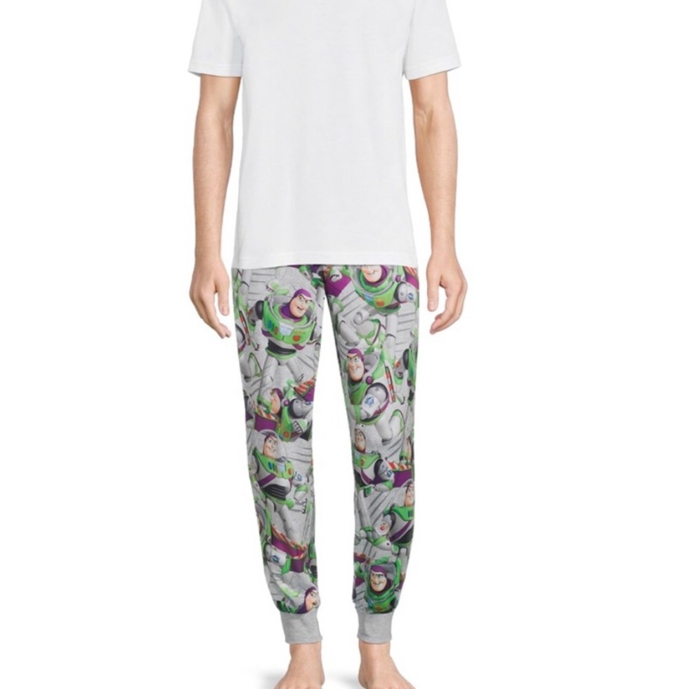 NWOT Men’s Pixar Disney Toy Story Buzz Lightyear Jogger Lounge Pajama Pants 2XL